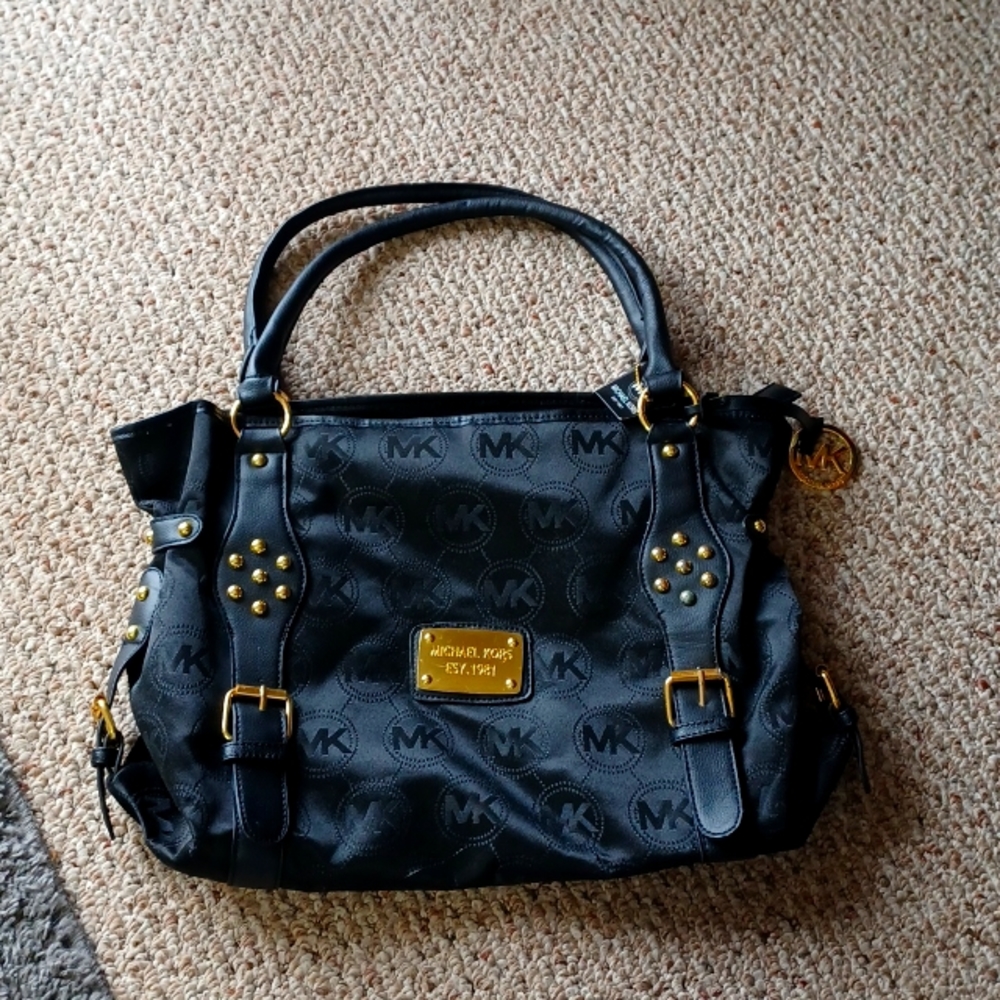 New! Black Michael Kors Purse